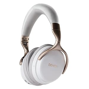Denon AH-GC30 Cuffie ad archetto con e senza fili per chiamate/musica Micro-USB Bluetooth Bianco – nuovo
