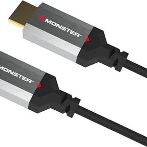 Cavo HDMI Monster – Risoluzione 8K – Dolby Vision – 48 GBPS – Velocità fulminea – Approvato UL e CL3 – Tripla schermatura – 1,8 metri – nuovo