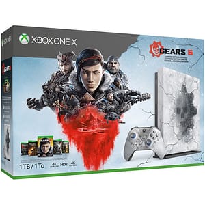 Microsoft Xbox One X 1TB, Gears 5 Limited Edition 1Tb Wifi Grigio, Bianco – nuovo