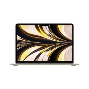 MacBook Air M2 (2022) 13,6′, 3,5 GHz 256 GB 8 GB Apple GPU 10, Starlight – AZERTY -Ricondizionato – Ottime condizioni