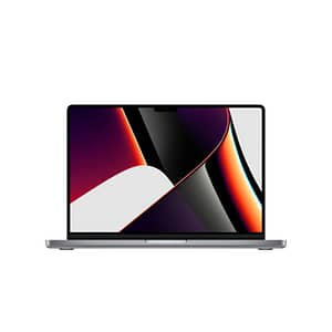 MacBook Pro M1 Pro (2021) 14,2′, 3,2 GHz 1Tb 16Gb Apple GPU 14, grigio Sidel – QWERTY – Portoghese – Ricondizionato – Buono stato