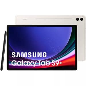 Samsung Galaxy Tab S9+ SM-X810N Qualcomm Snapdragon 256 Go 31,5 cm (12,4 ) 12 Go Wi-Fi 6 (802.11ax) Android 13 Beige – nuovo