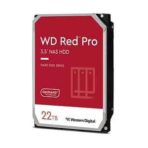 Disco rigido Western Digital Red Pro 22Tb 7200 giri/min 512Mb 3,5  ATA III Series – nuovo