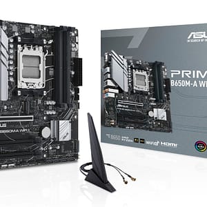 ASUS PRIME B650M-A WIFI II AMD B650 AM5 slot micro ATX – nuovo