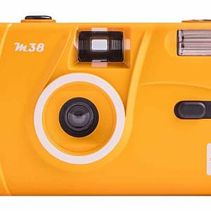 KODAK – Fotocamera ricaricabile KODAK M38-35mm, obiettivo di alta qualità, flash integrato, batteria AA – Giallo – nuovo