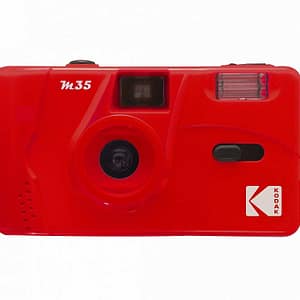 Macchina fotografica compatta a pellicola Kodak M35 da 35 mm, rosso – nuovo