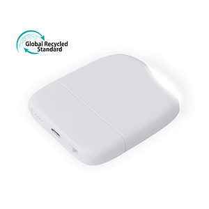 XOOPAR Batteria esterna da 5000 mAh – Luce tattile integrata – Bianco – nuovo