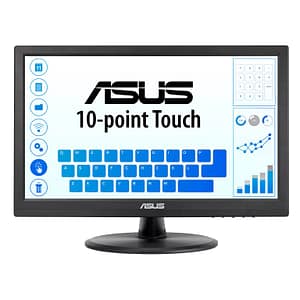 ASUS VT168HR 39,6 cm (15,6 ) 1366 x 768 pixel WXGA LED Flat Panel PC Touchscreen Nero – nuovo