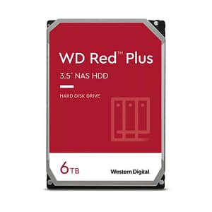 WESTERN DIGITAL RED PLUS DESKTOP 6 A HDD / WD60EFPX – nuovo