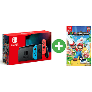 Switch & Mario & Rabbids – console di gioco portatile 15,8 cm (6.2 ) 32 GB Touch screen Wifi Blu, Grigio, Rosso – nuovo