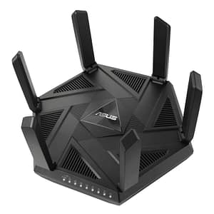 ASUS RT-AXE7800 Router wireless tri-band (2,4 GHz / 5 GHz / 6 GHz) Nero – nuovo