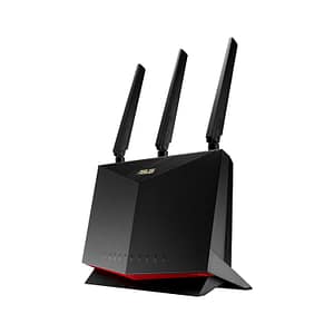 ASUS 4G-AC86U Router Wireless Gigabit Ethernet Dual Band (2,4 GHz / 5 GHz) Nero – nuovo