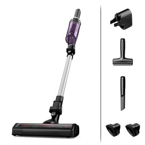Rowenta X-NANO ESSENTIAL RH1129 Aspirapolvere viola, alluminio senza sacco – nuovo