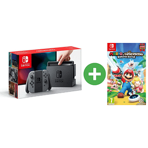Switch & Mario & Rabbids – console di gioco portatile 15,8 cm (6.2 ) 32 GB Touch screen Wifi Grigio – Ricondizionato – Buono stato