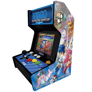 Sistema arcade VISCO Mini BARTOP + 12 giochi – nuovo