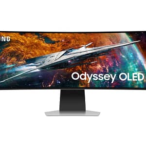 Samsung Odyssey OLED G9 LS49CG954SUXEN 49  Incurvo UWQHD Argento Metallo Display PC Gaming – nuovo