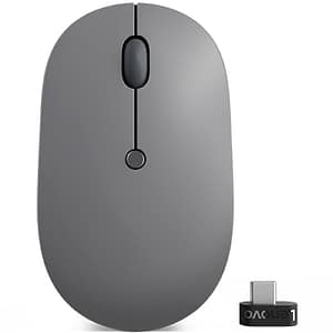 Lenovo Go USB-C Mouse wireless ambidestro RF ottico senza fili da 2400 DPI – nuovo