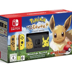Switch & Pokémon: Let’s Go, Evoli! – Console di gioco portatile 15,8 cm (6,2 ) 32 GB Wifi Nero, Giallo – nuovo