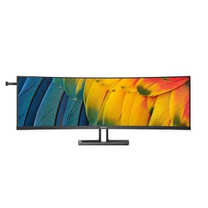 Philips serie 6000 45B1U6900CH Display LED 113 cm (44,5 ) 5120 x 1440 pixel UltraWide Dual Quad HD Nero – nuovo