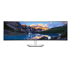 DELL UltraSharp U4924DW Display LED 124,5 cm (49 ) 5120 x 1440 pixel 5K Ultra HD LCD Nero, Argento – nuovo