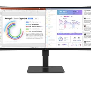LG 34BQ77QB-B Monitor PC UltraWide Quad HD LED a schermo piatto da 86,4 cm (34 ) Nero – nuovo