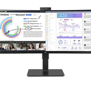 LG 34BQ77QC-B 86,4 cm (34 ) UltraWide Dual Quad HD LCD Flat Panel PC Monitor Nero – nuovo