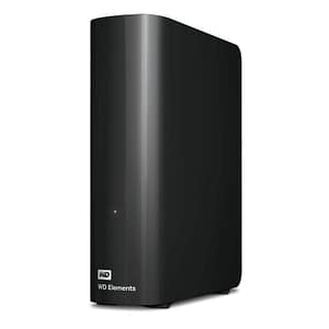 Disco rigido esterno Western Digital Elements Desktop 12Tb nero – nuovo