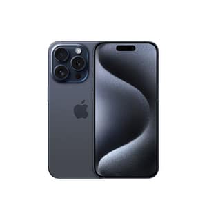 iPhone 15 Pro (5G) 512 GB, blu titanio, sbloccato - Ricondizionato - Condizioni eccellenti