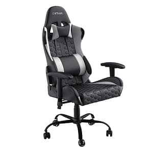 Trust GXT 708W Resto Sedia da gioco universale Nero, Bianco – nuovo