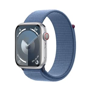 Watch Series 9 GPS + Cellular, cassa in alluminio da 45 mm con fibbia sportiva, blu – nuovo