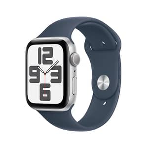 Apple Watch SE OLED 44 mm Digitale 368 x 448 pixel Touchscreen Argento Wifi GPS (satellite), M/L – nuovo