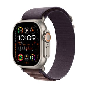 Watch Ultra 2 GPS + Cellular, cassa in titanio da 49 mm con fibbia alpina, Indigo, S – nuovo