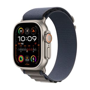Watch Ultra 2 GPS + Cellular, cassa in titanio da 49 mm con fibbia alpina, blu, S – nuovo