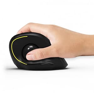 Port Designs 900719 RF Wireless + Bluetooth Mouse ottico da 1600 DPI per l’ufficio con la mano destra – nuovo