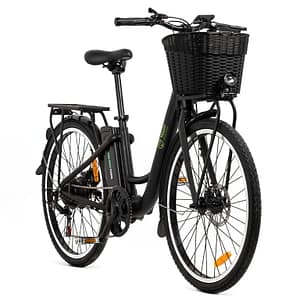 Youin BK2226B bicicletta elettrica Alluminio nero 66 cm (26 ) 25 kg – nuovo