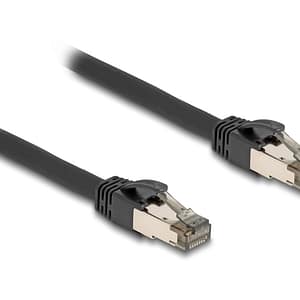 DeLOCK 80243 cavo di rete nero 5 m Cat6a U/FTP (STP) – nuovo