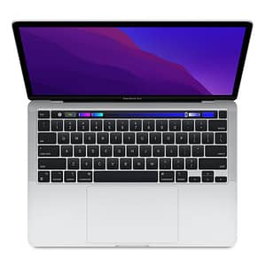 MacBook Pro M1 (2020) 13,3′, 3,2 GHz 512 GB 8 GB Apple GPU 8, Argento – QWERTY – Spagnolo – Ricondizionato – Condizioni eccellenti