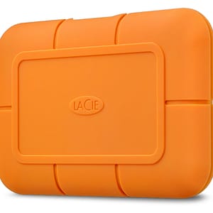 Unità disco LaCie Rugged da 1000 GB – Arancione – nuovo