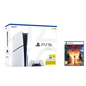 PS5 Slim & Final Fantasy VII Rebirth Pack – Console di gioco PlayStation 5 Slim da 1 TB (standard) – nuovo