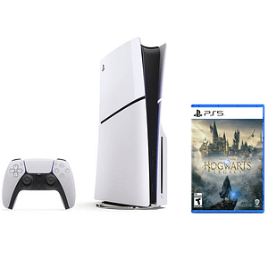 PS5 Slim & Hogwarts Legacy Pack – Console giochi Playstation 5 Slim (Standard) da 1 TB, bianco – nuovo