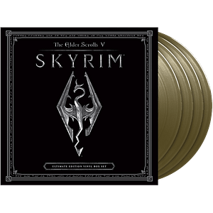 The Elder Scrolls V Skyrim Ultimate Gold Edition Vinyl Box Set – 4LP – nuovo