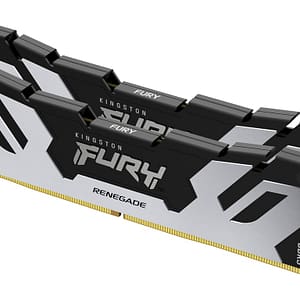 Tecnologia Kingston FURY DIMM DDR5 CL32 32 GB 6400 MT/s (set di 2) Renegade Silver – nuovo
