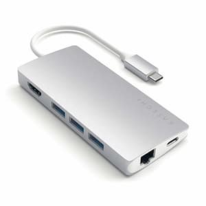 Satechi ST-TCMA2S Docking Station USB 3.2 Gen 1 (3.1 Gen 1) Type-C argento – nuovo