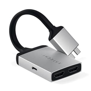 Satechi ST-TCDHAS Adattatore grafico USB Nero, Argento – nuovo