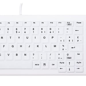CHERRY AK-C7000 Tastiera USB QWERTY belga Bianco – nuovo