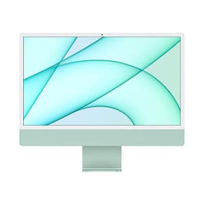 iMac 24  Apple M1 (2021) 3,2 Ghz 256 Go SSD 8 Go Apple GPU 7, Verde – Azerty – Ricondizionato – Condizioni eccellenti