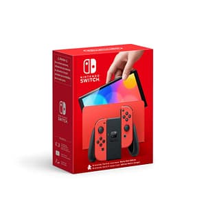 Nintendo Switch – Modello OLED – Mario Red Edition Console di gioco portatile 17,8 cm (7 ) 64 GB Touch screen Wifi Rosso – Ricondizionato – Buono stato