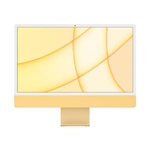 iMac 24  Apple M1 (2021) 3,2 Ghz 256 Go SSD 8 Go Apple GPU 8, Giallo – QWERTY – Spagnolo – Ricondizionato – Condizioni eccellenti