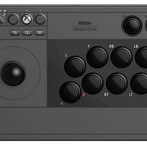 8Bitdo Arcade Stick nero RF/USB Joystick analogico/digitale PC, Xbox One, Xbox One S, Xbox One X, Xbox Series S, Xbox Series X – nuovo