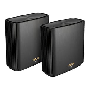 ASUS ZenWiFi AX (XT9) AX7800 2er Set Schwarz Tri-band (2,4 GHz / 5 GHz / 5 GHz) Wi-Fi 6 (802.11ax) Nero 4 Interno – nuovo